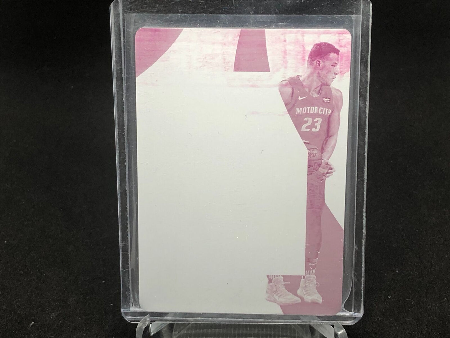 BLAKE GRIFFIN 2019-20 IMMACULATE SNEAK PEAK HEEL LOGO MAGENTA PLATE #D 1/1