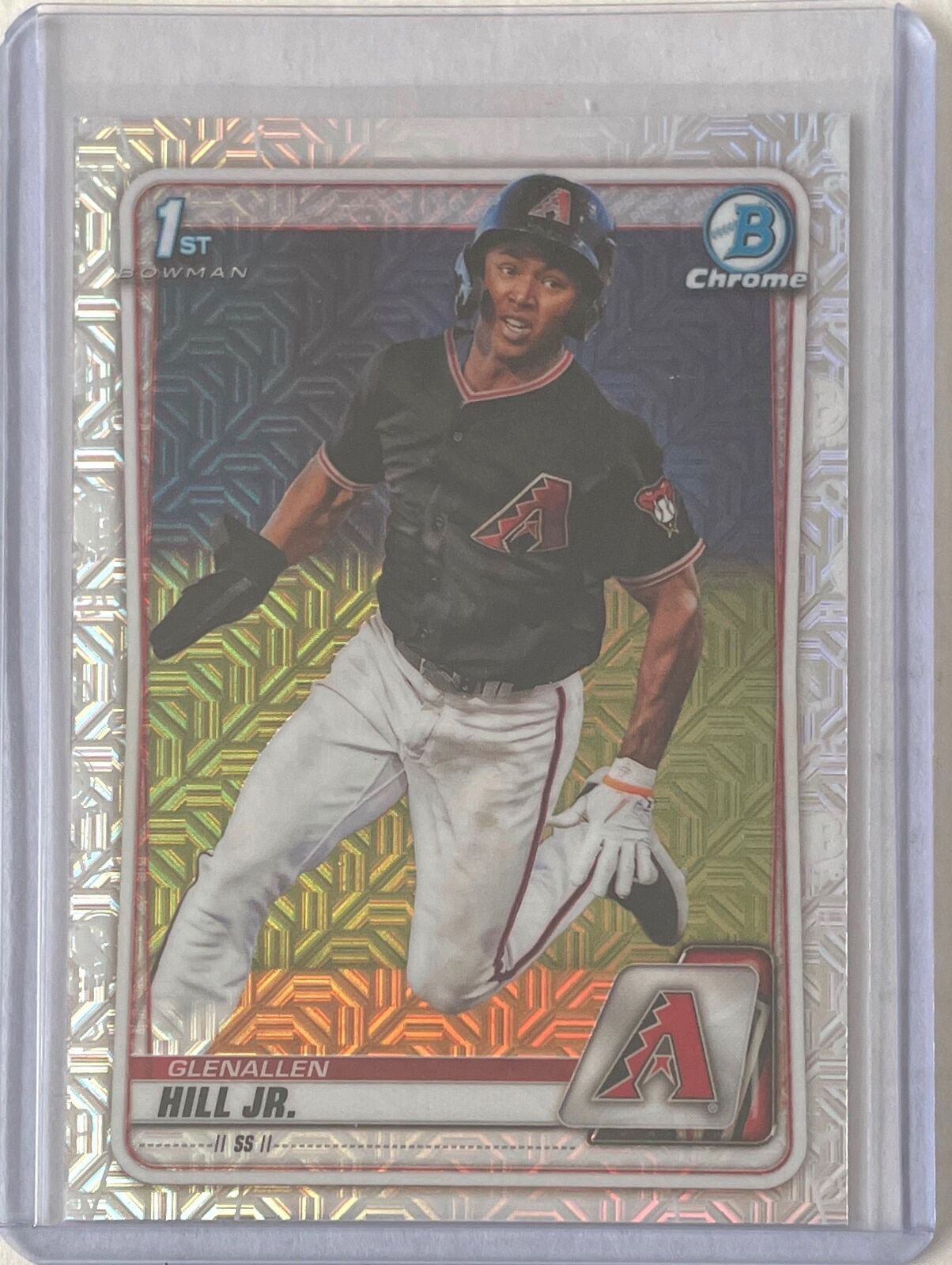 GLENALLEN HILL JR. 2020 BOWMAN CHROME 1ST PROSPECT MEGA BOX REFRACTOR #BCP-59