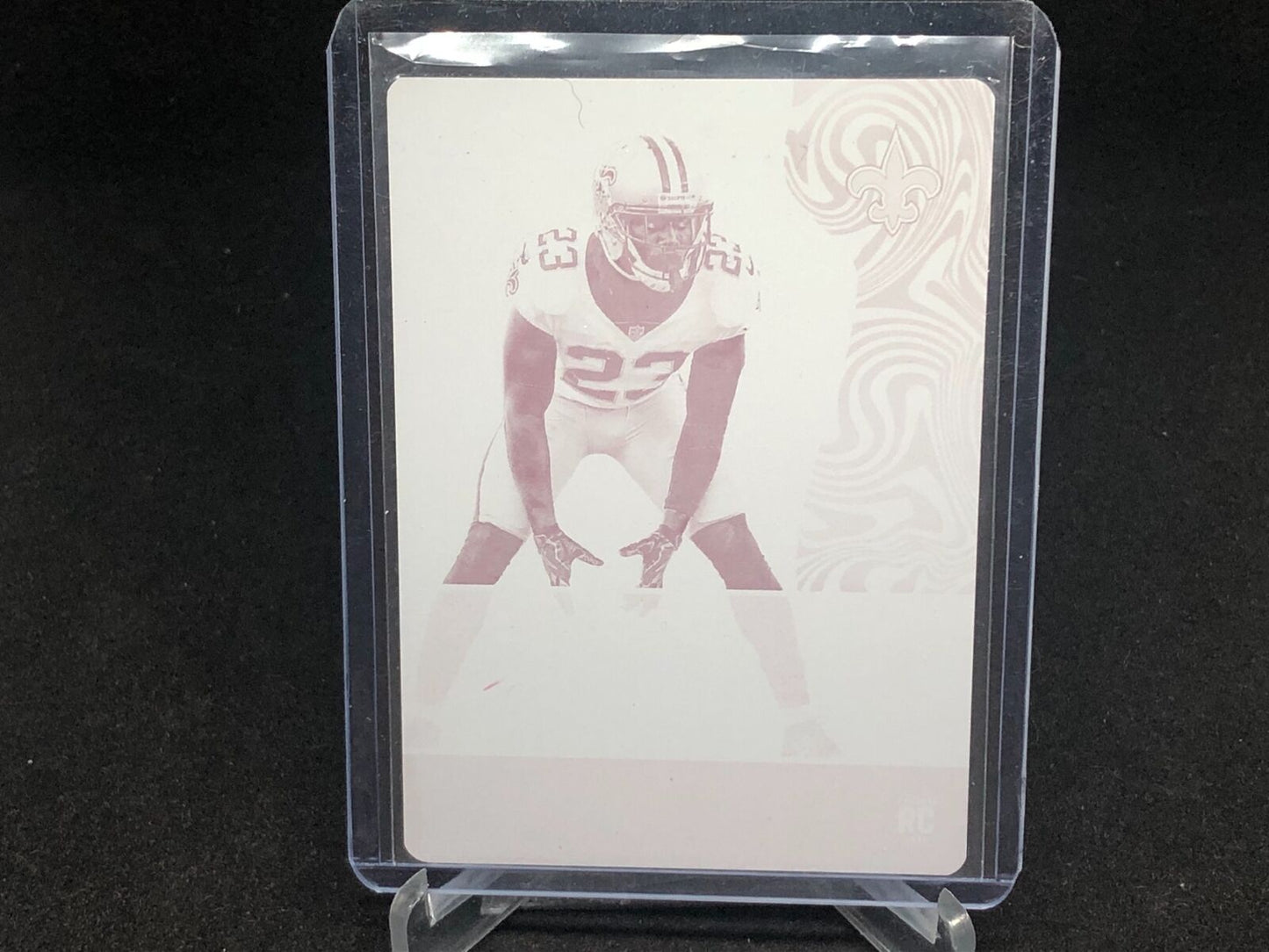 MARSHON LATTIMORE 2018 PANINI PLATES & PATCHES PRINTING PLATE #D 1/1