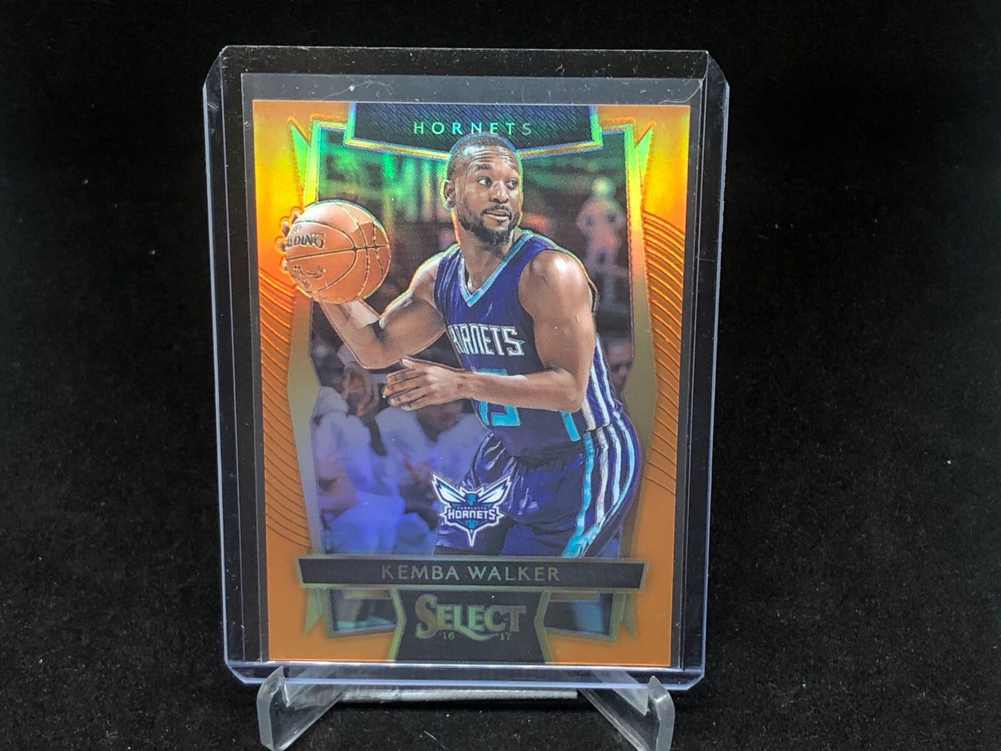 KEMBA WALKER 2016-17 PANINI SELECT ORANGE PRIZM #D /60