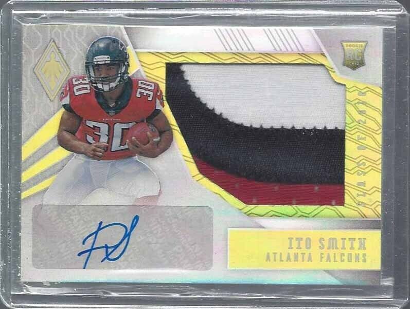 ITO SMITH 2018 PHOENIX GOLD RPA JUMBO 3 COLOR ROOKIE PATCH AUTO RC #D 69/75