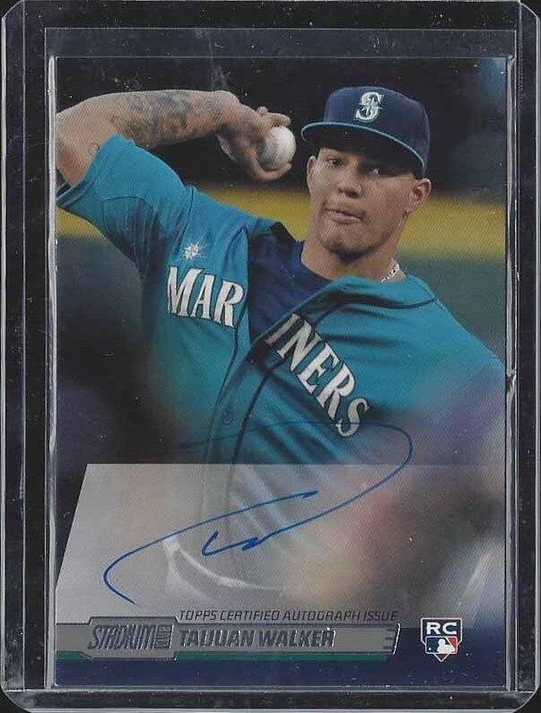 TAIJUAN WALKER 2014 STADIUM CLUB MARINERS ON CARD ROOKIE AUTO RC