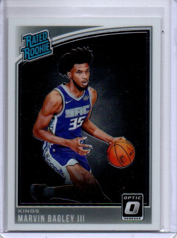 MARVIN BAGLEY III 2018-19 PANINI DONRUSS OPTIC TRUE ROOKIE RC #168