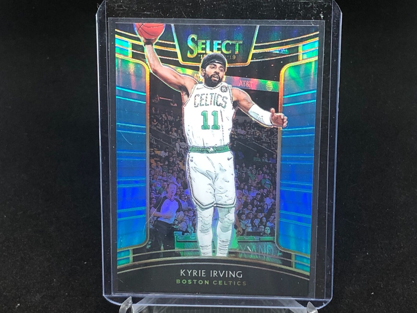 KYRIE IRVING 2018-19 PANINI SELECT CONCOURSE LIGHT BLUE PRIZM #D 105/299