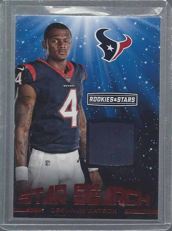 DESHAUN WATSON 2017 ROOKIES & STARS STAR SEARCH ROOKIE JERSEY RC #16