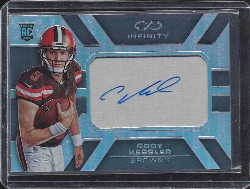 CODY KESSLER 2016 PANINI INFINITY BROWNS ON CARD ROOKIE AUTO RC #D 193/288