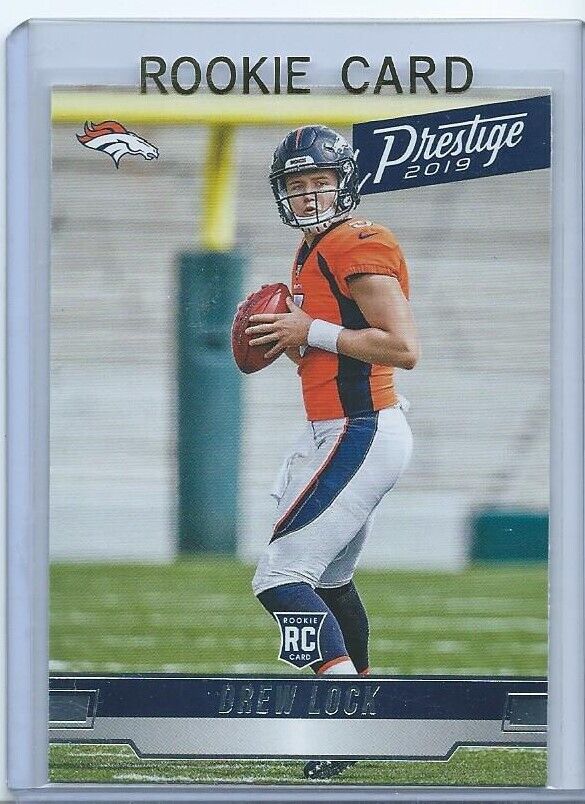 DREW LOCK 2019 PANINI PRESTIGE ROOKIE RC #202