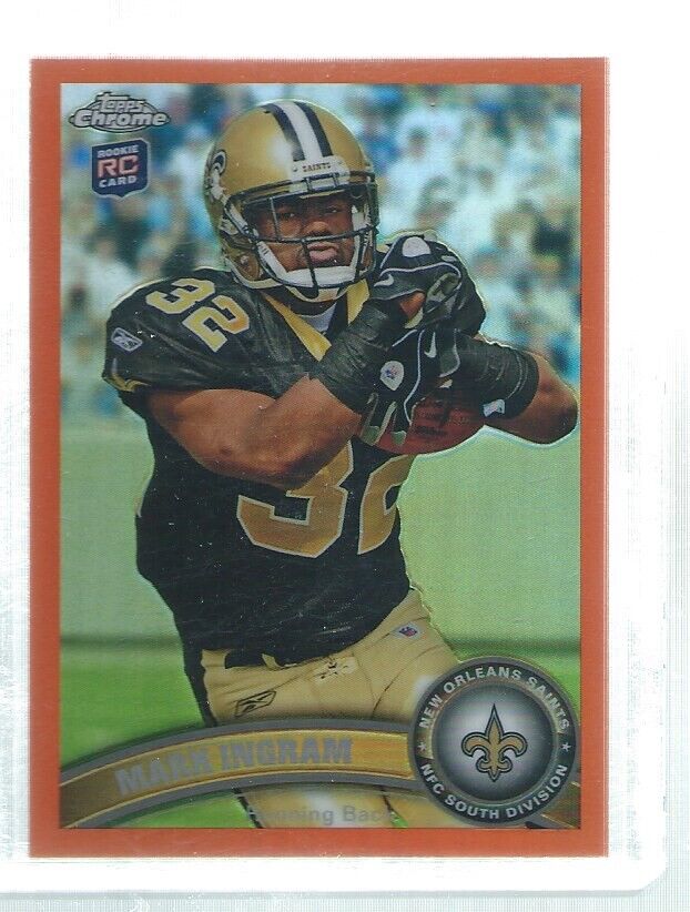 MARK INGRAM 2011 TOPPS CHROME ORANGE REFRACTOR ROOKIE RC #50