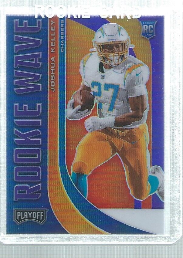 JOSHUA KELLEY 2020 PLAYOFF ROOKIE WAVE PRIZM PURPLE RC