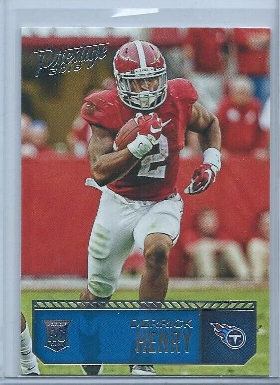 DERRICK HENRY 2016 PANINI PRESTIGE TRUE ROOKIE RC #218