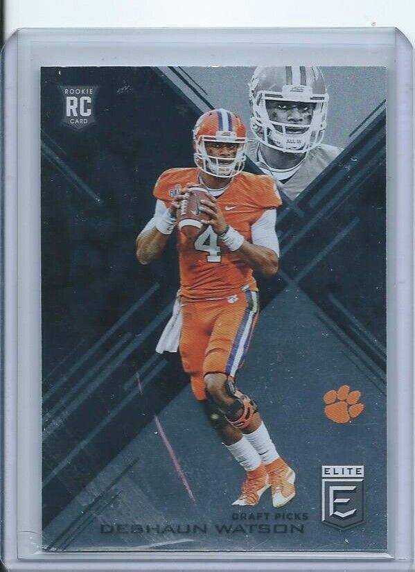 DESHAUN WATSON 2017 PANINI DONRUSS ELITE COLLEGIATE TRUE ROOKIE RC #104