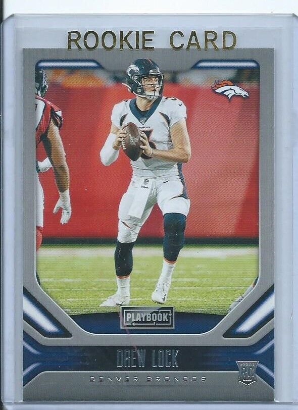 DREW LOCK 2019 PANINI PLAYBOOK TRUE ROOKIE RC #103