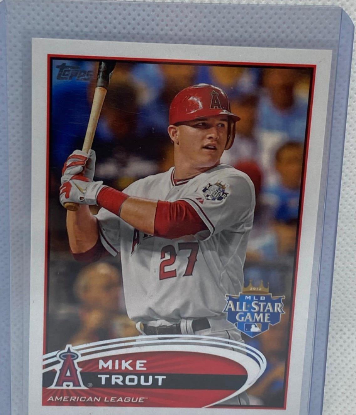 MIKE TROUT 2012 TOPPS UPDATE ALL STAR GAME #US144