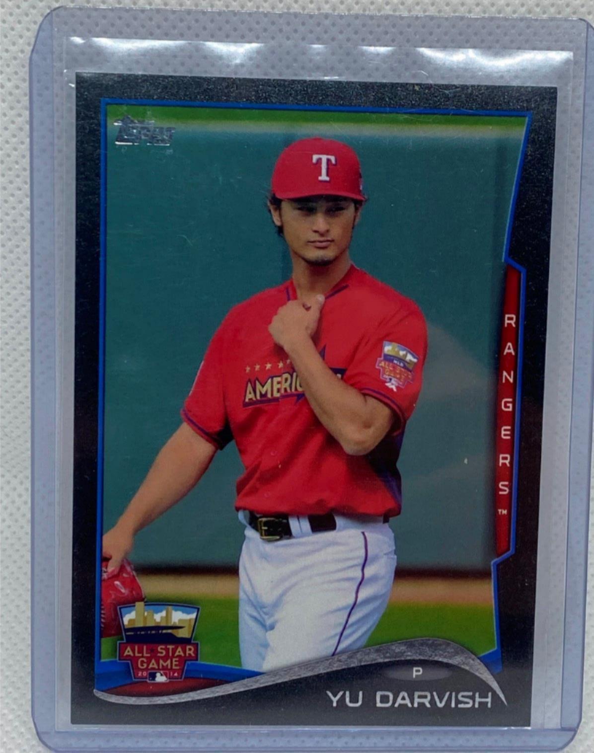 YU DARVISH 2014 TOPPS ALL STAR GAME BLACK #D 38/63