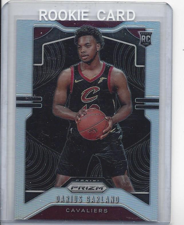 DARIUS GARLAND 2019-20 PANINI PRIZM SILVER ROOKIE PRIZMS SSP RC #288