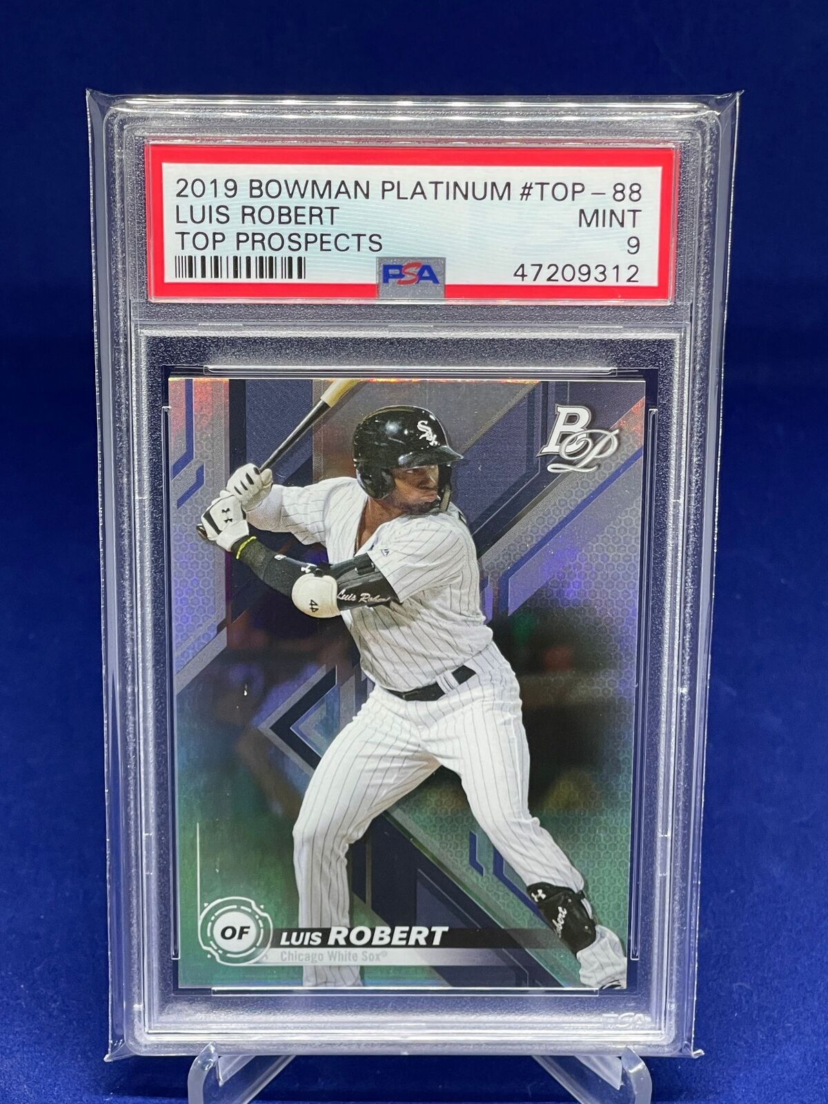 LUIS ROBERT 2019 BOWMAN PLATINUM TOP PROSPECTS ROOKIE RC PSA 9 MINT