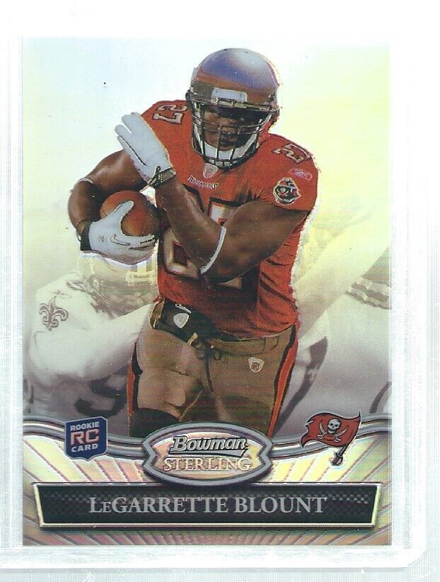LEGARRETTE BLOUNT 2010 BOWMAN STERLING REFRACTOR ROOKIE RC #D 237/299