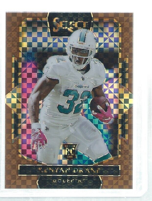 KENYAN DRAKE 2016 PANINI SELECT COPPER PRIZM RC #D 34/49