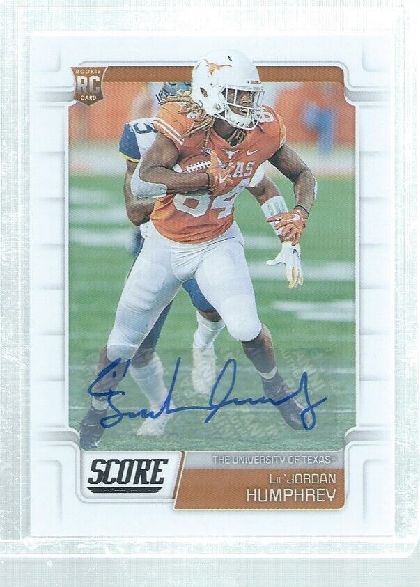 LIL'JORDAN HUMPHREY 2019 SCORE AUTO ROOKIE RC #402