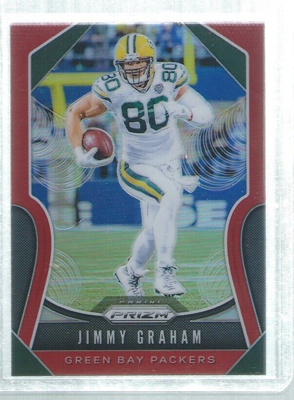 JIMMY GRAHAM 2019 PANINI PRIZM RED RETAIL PRIZMS SSP /7? /8? #118