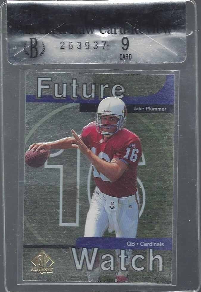 JAKE PLUMMER 1997 SP AUTHENTIC FUTURE WATCH TRUE ROOKIE RC #23 BGS 9 MINT