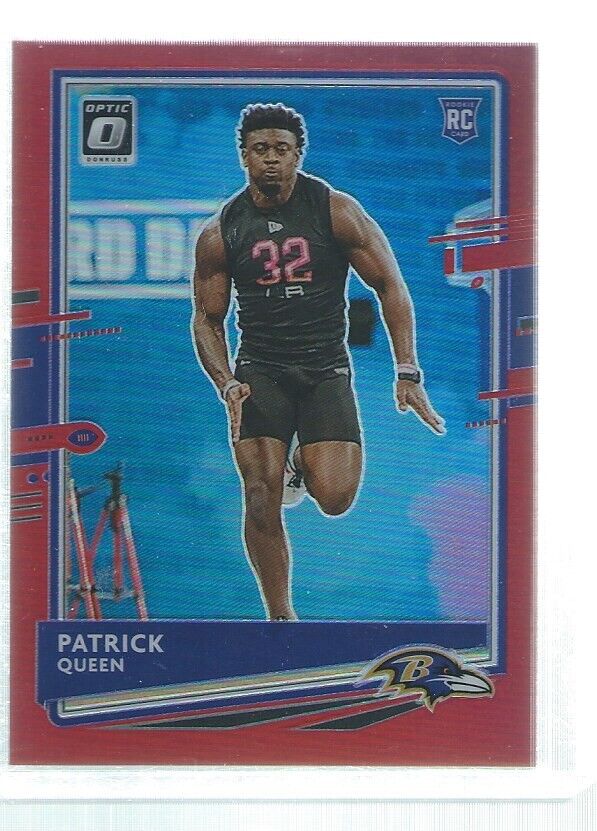 PATRICK QUEEN 2020 DONRUSS OPTIC HOLO RED ROOKIE RC #D 54/99