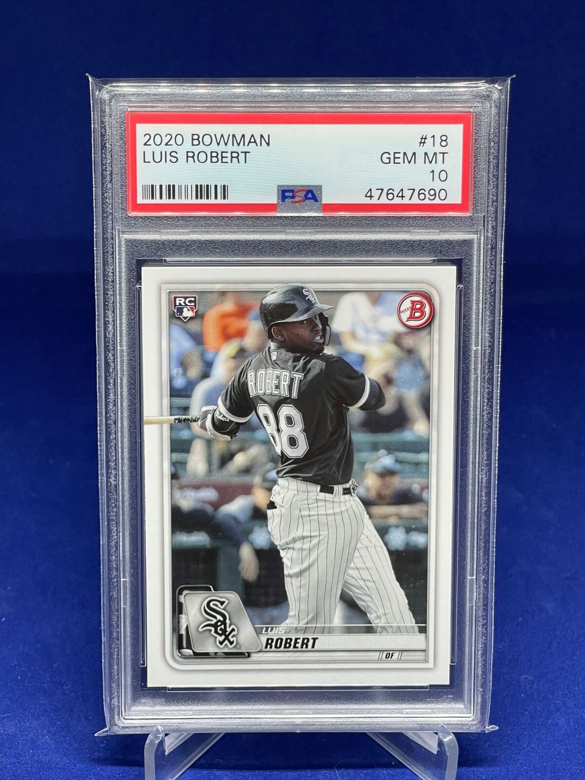 LUIS ROBERT 2020 BOWMAN ROOKIE RC #18 PSA 10 GEM MINT