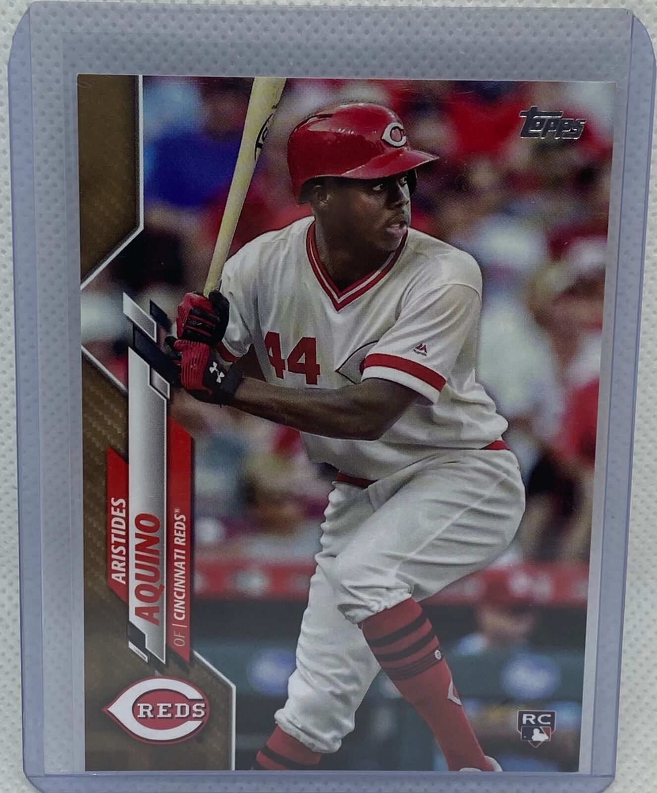 ARISTIDES AQUINO 2020 TOPPS SERIES ONE GOLD RC #D 510/2020