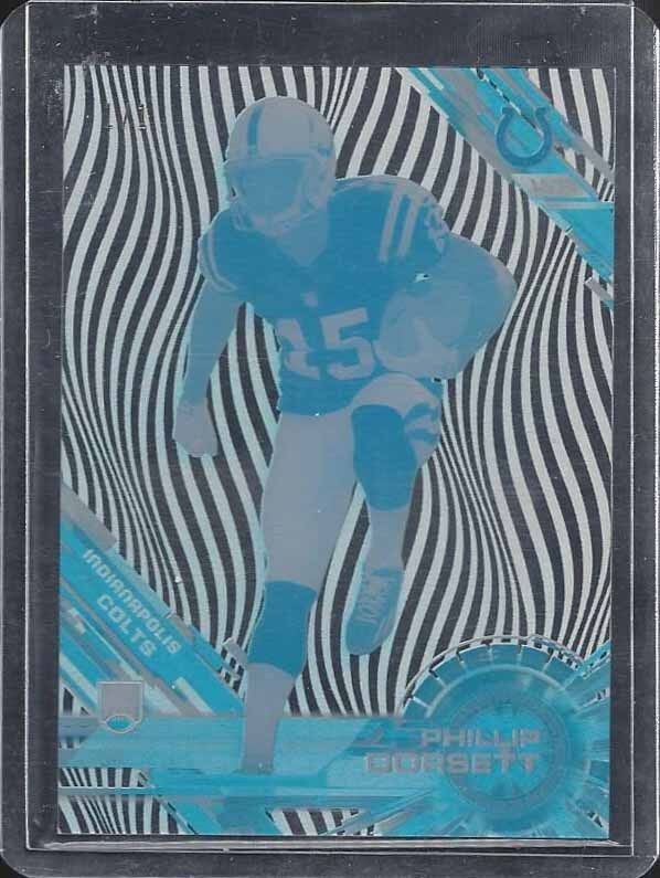 PHILLIP DORSETT 2015 TOPPS HIGH HI TEK PRINTING PROOF BLUE COLTS RC TRUE #D 1/1
