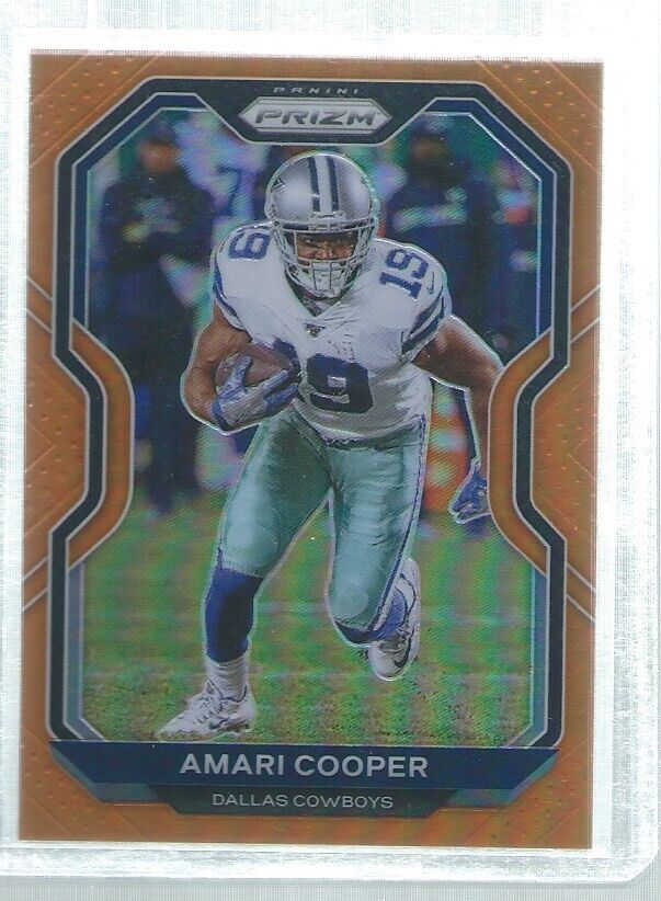 AMARI COOPER 2020 PANINI PRIZM ORANGE PRIZMS #D 88/249