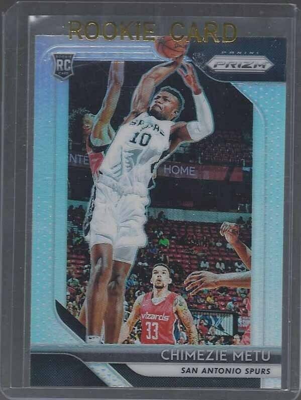 CHIMEZIE METU 2018-19 PANINI PRIZM SILVER PRIZMS ROOKIE RC #241