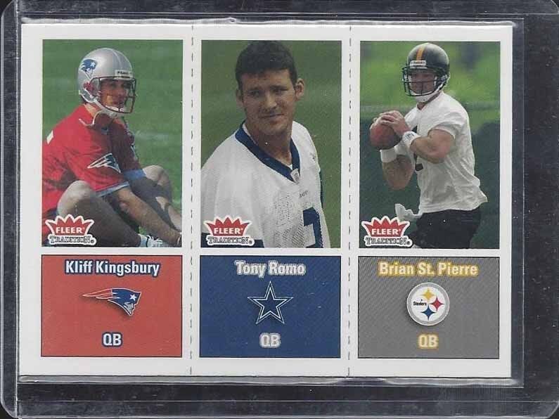 TONY ROMO 2003 FLEER TRADITION COWBOYS TRUE ROOKIE RC #299