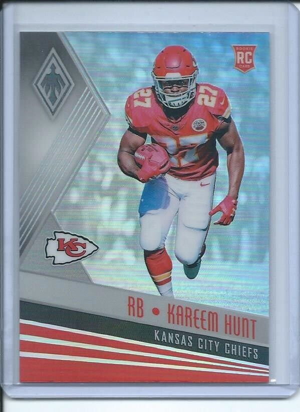 KAREEM HUNT 20117 PANINI PHOENIX TRUE ROOKIE RC #116