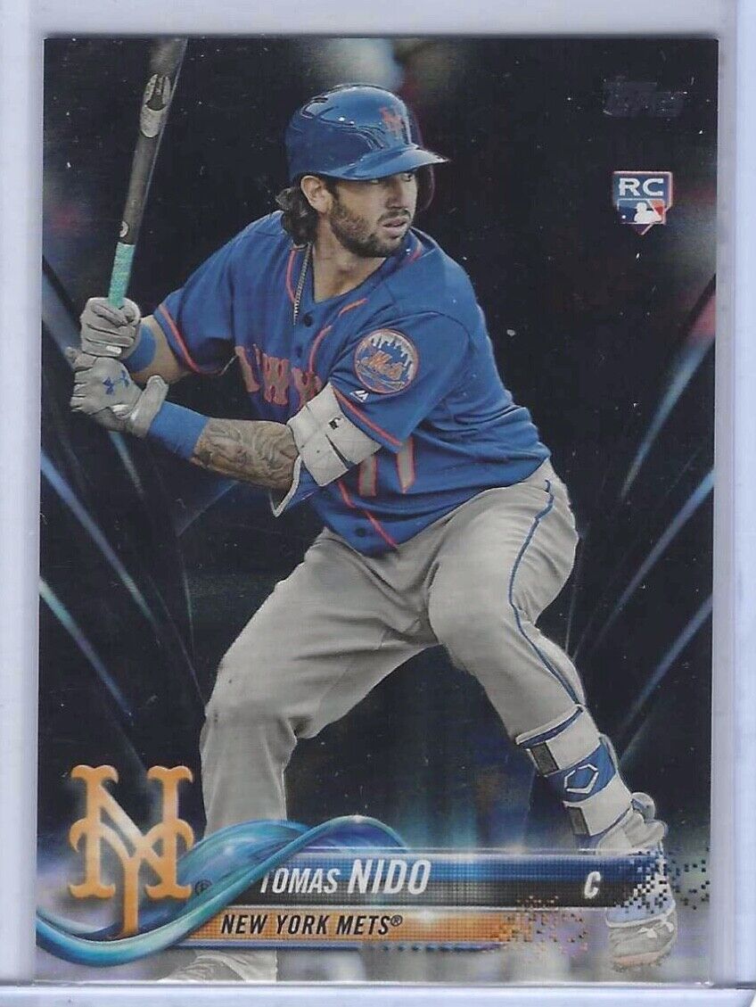 TOMAS NIDO 2018 TOPPS SERIES TWO BLACK ROOKIE RC #d 28/67