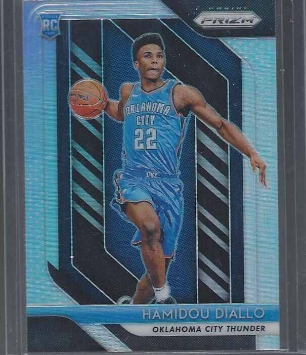 HAMIDOU DIALLO 2018-19 PANINI PRIZM SILVER PRIZMS ROOKIE RC #9