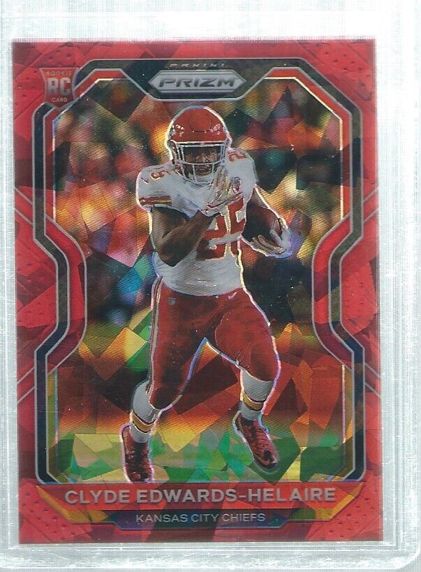 CLYDE EDWARDS-HELAIRE 2020 PANINI PRIZM RED ICE PRIZMS ROOKIE RC #328