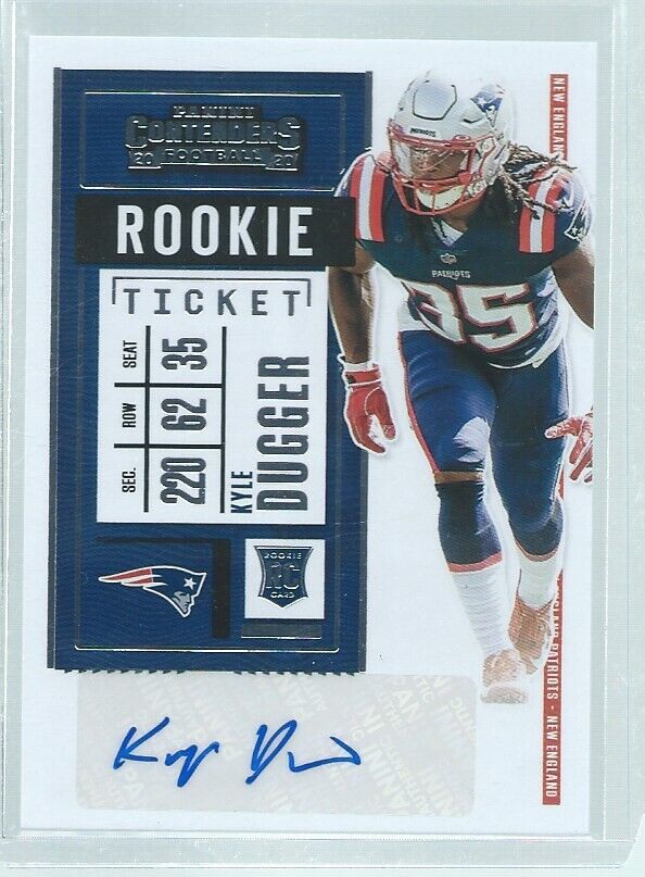 KYLE DUGGER 2020 PANINI CONTENDERS ROOKIE TICKET AUTO RC #171