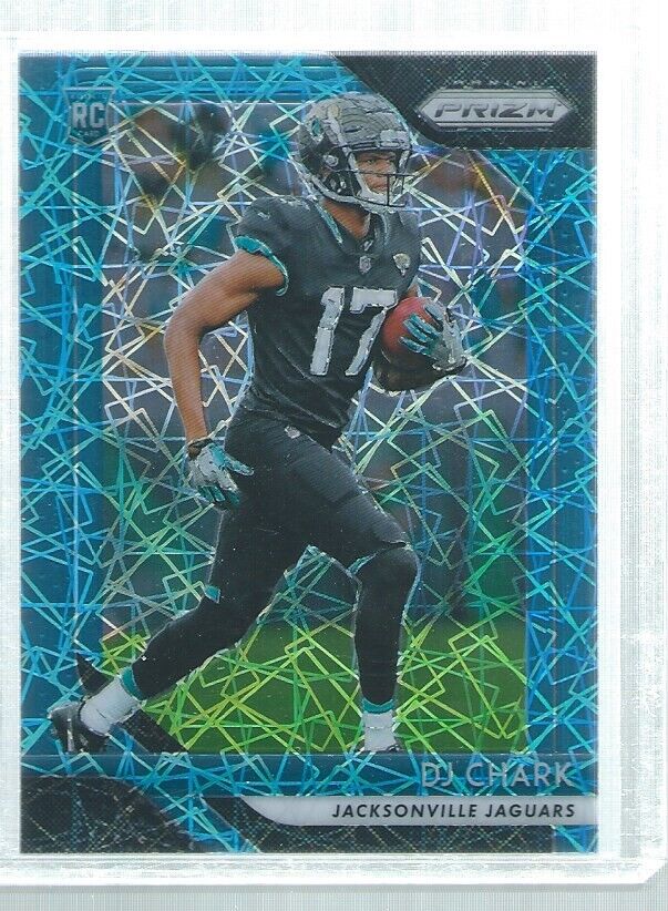 DJ CHARK 2018 PANINI PRIZM BLUE LAZER PRIZMS ROOKIE RC #223