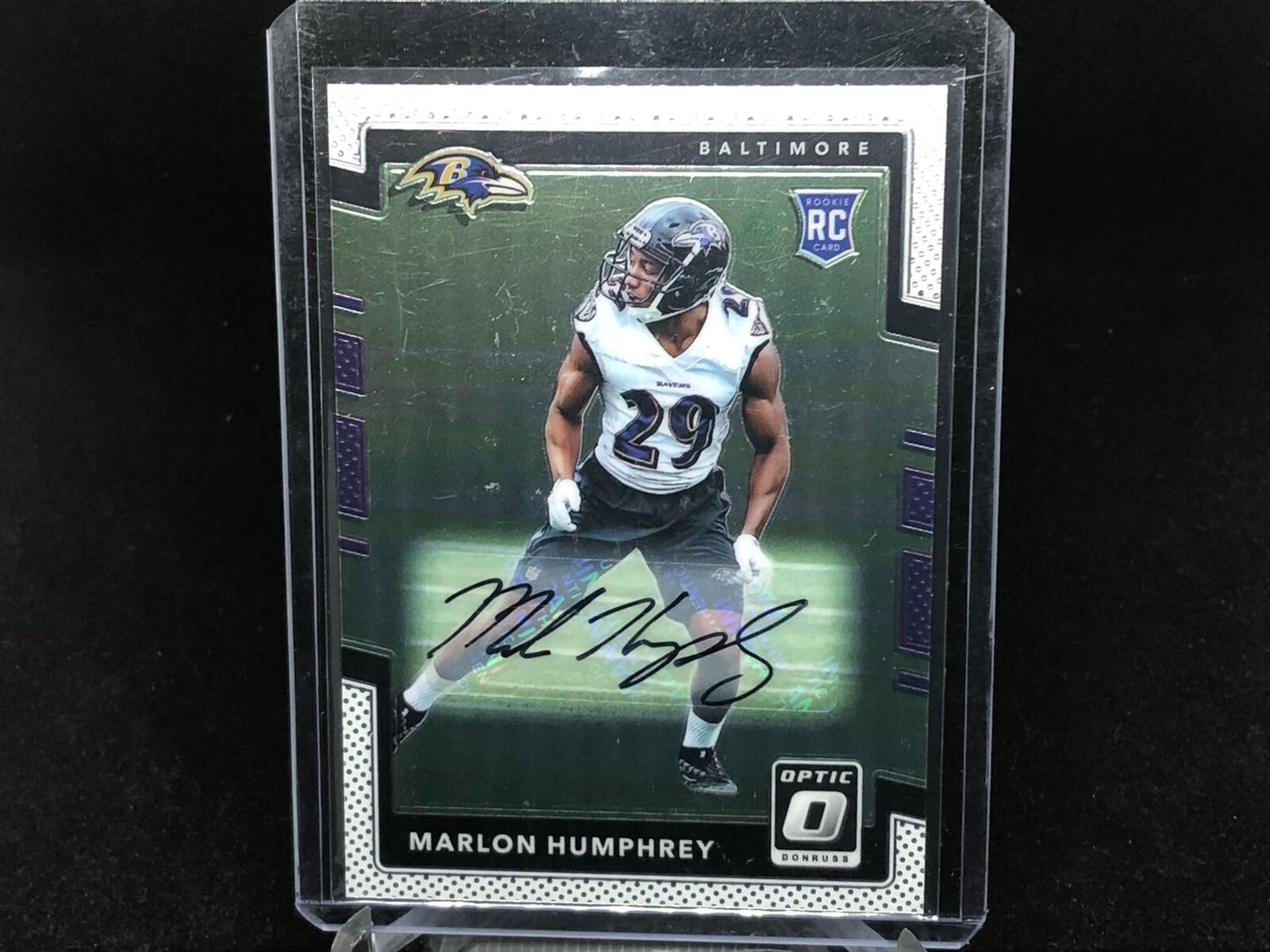MARLON HUMPHREY 2016 PANINI OPTIC AUTO RC # 128