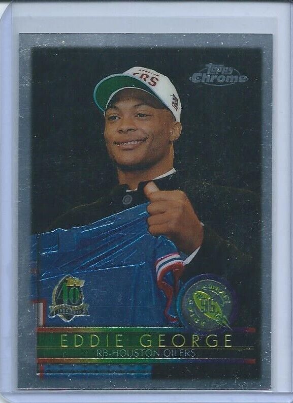 EDDIE GEORGE 1996 TOPPS CHROME TRUE ROOKIE RC #162