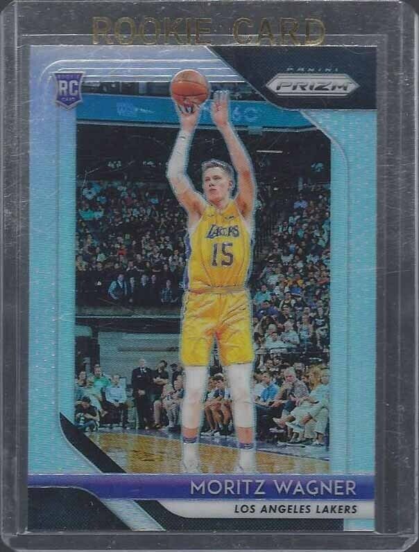 MORITZ WAGNER 2018-19 PANINI PRIZM SILVER PRIZMS ROOKIE RC #284