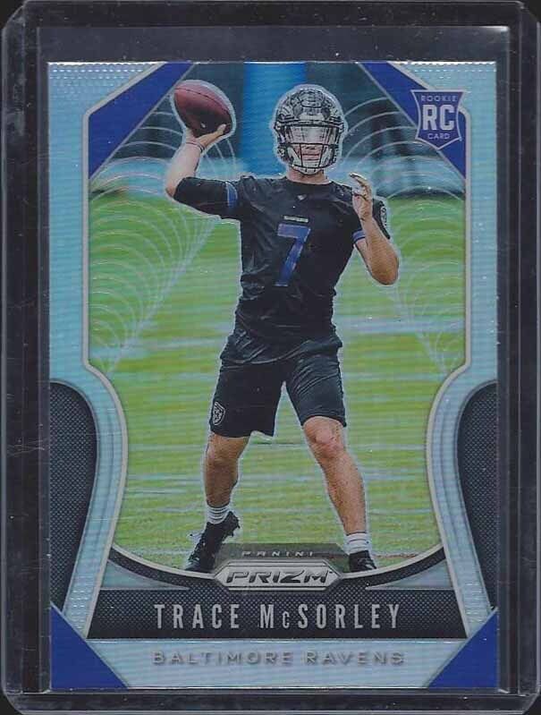 TRACE McSORLEY 2019 PANINI PRIZM ROOKIE SILVER PRIZMS SP RC #309