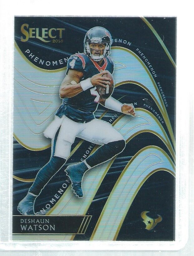 DESHAUN WATSON 2018 PANINI SELECT PHENOMENON SILVER PRIZM