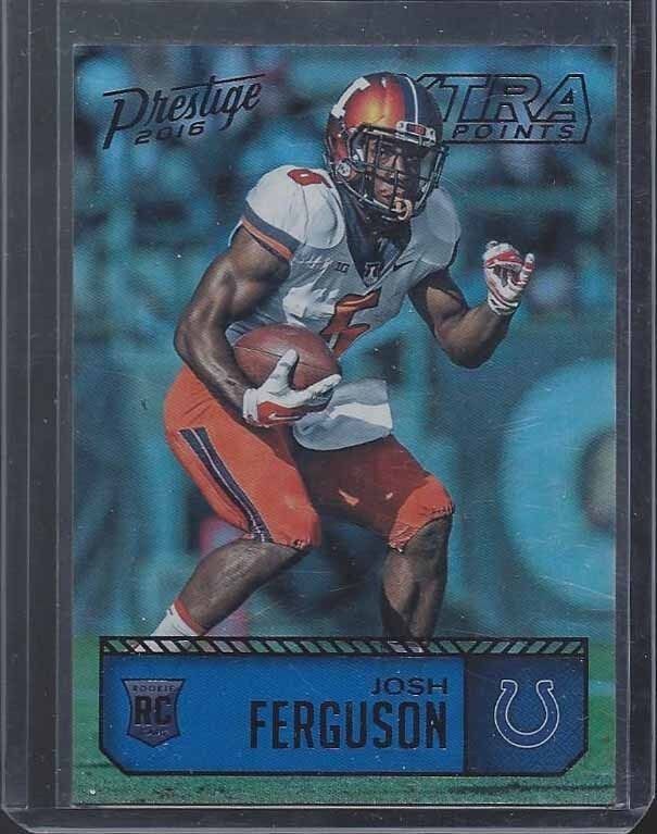 JOSH FERGUSON 2016 PRESTIGE XTRA POINTS BLACK COLT ROOKIE PARALLEL RC #D 7/10