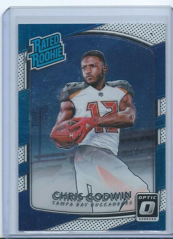 CHRIS GODWIN 2017 PANINI DONRUSS OPTIC TRUE ROOKIE RC #155