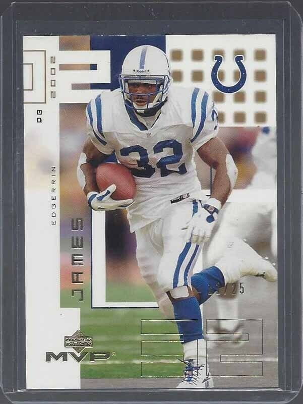 EDGERRIN JAMES 2002 UPPER DECK MVP GOLD #D 11/25