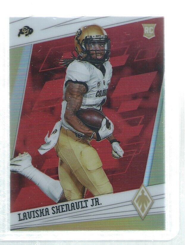LAVISHA SHENAULT JR. 2020 CHRONICLES DRAFT PICKS PHOENIX RED PRIZM ROOKIE RC #6