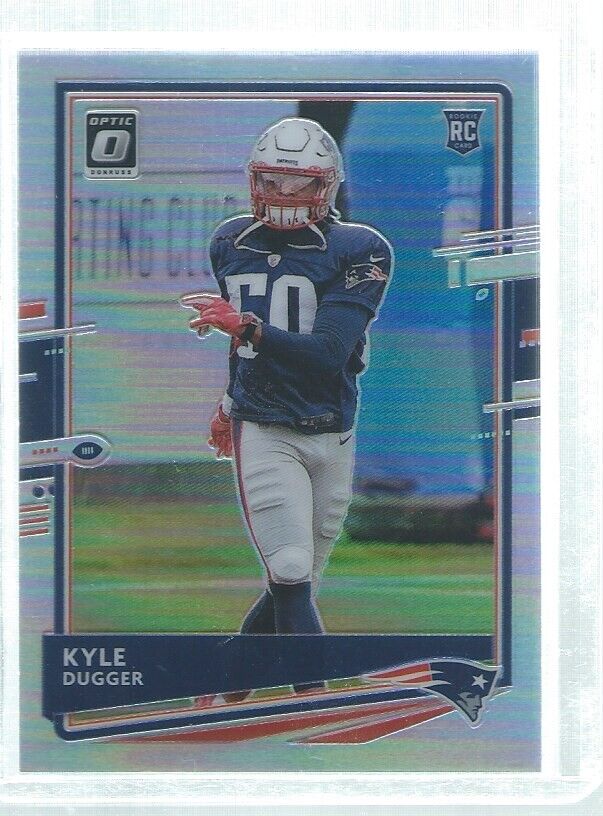KYLE DUGGER 2020 DONRUSS OPTIC SILVER HOLO RC #140