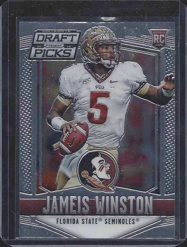 JAMEIS WINSTON 2015 PANINI PRIZM DRAFT PICKS TRUE ROOKIE RC #122