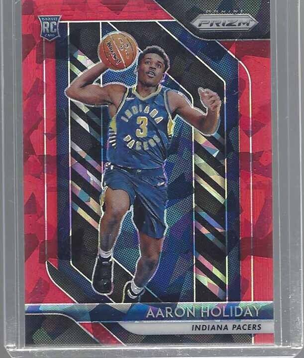 AARON HOLIDAY 2018-19 PANINI PRIZM RED ICE ROOKIE PRIZMS RC #114